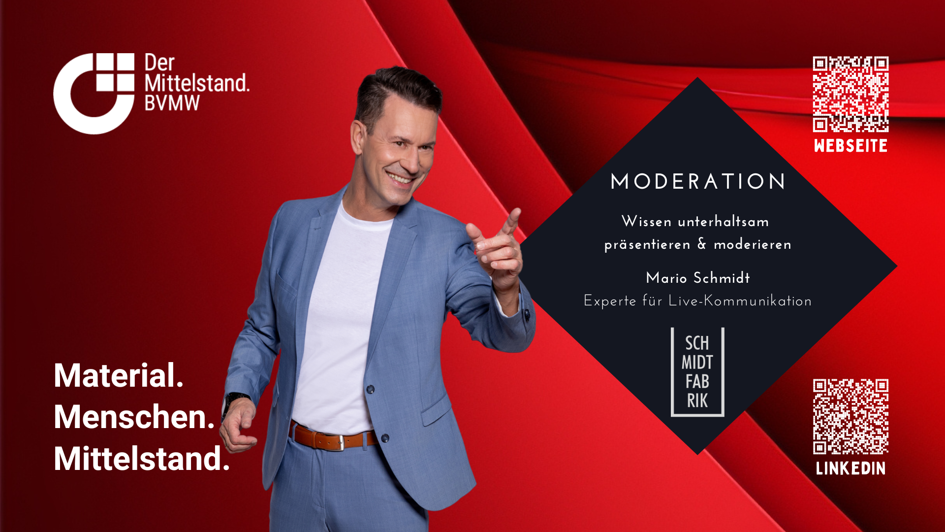 Mario Schmidt - Moderator